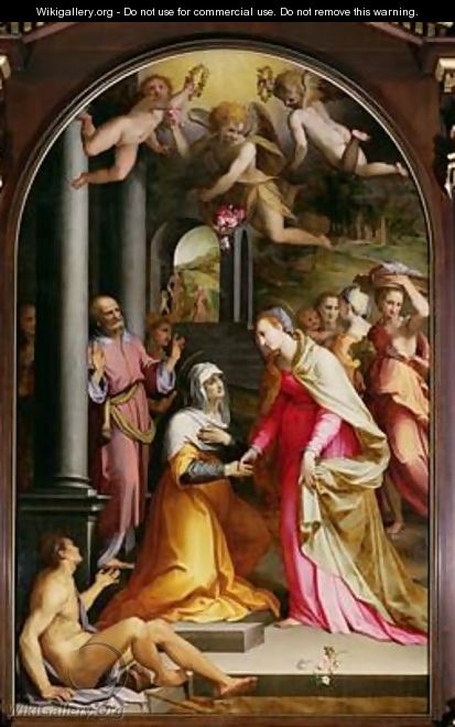 The Visitation 1560 - da San Friano Maso