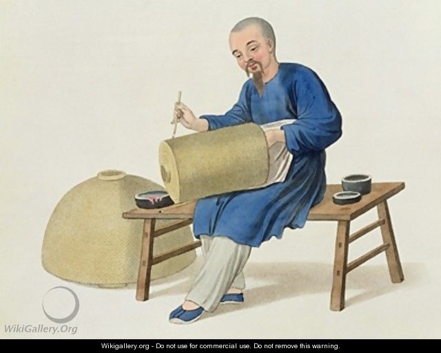 A Lantern Painter - (after) Mason, Major George Henry