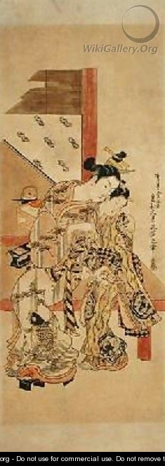 The Love Letter 1741-44 - Kitao Masanobu