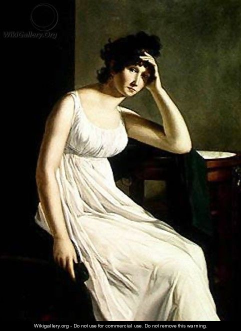 Self Portrait - Constance Marie Mayer-Lamartiniere