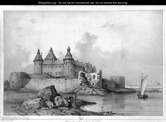 Kalmar Castle - Auguste Etienne Francois Mayer