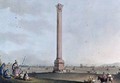 Pompeys Pillar plate 14 from Views in Egypt - Luigi Mayer