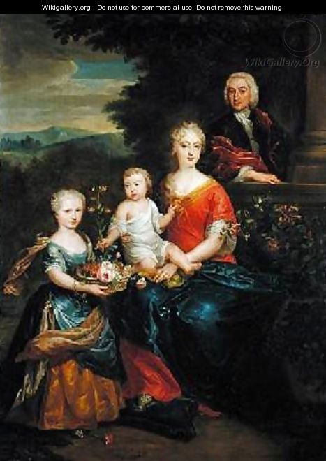Family Group 1720s - James Francis Maubert