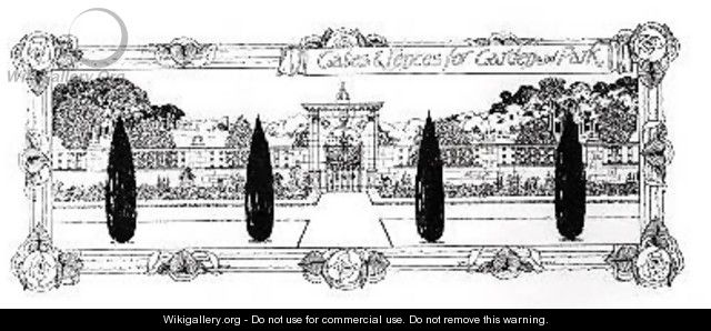 Gates and fences for garden and park from The Art and Craft of Garden Making - Thomas Hayton Mawson