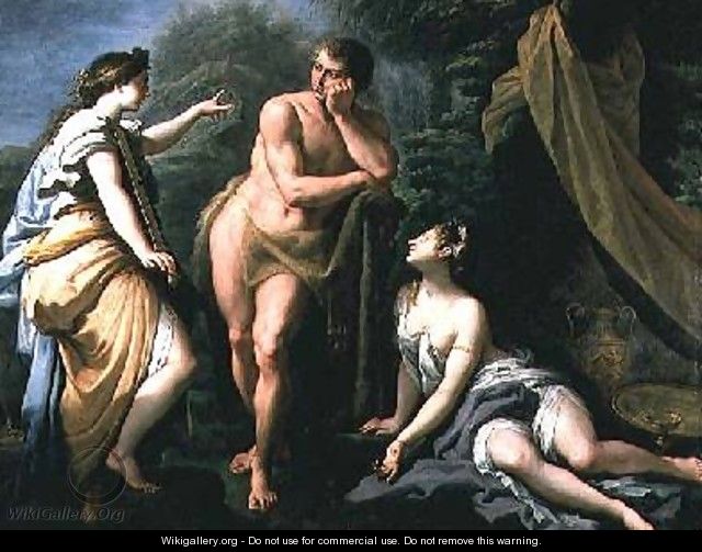 The Choice of Hercules 1712 - Paolo di Matteis