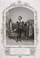 Mr W Davidge as Malvolio Act III Scene 4 of Twelfth Night from a daguerreotype by the Meade Brothers of New York - Charles R. and Henry W. Meade