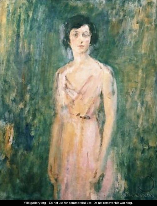 Lady in a Pink Dress 1927 - Ambrose McEvoy
