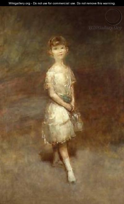 Study of a young girl - Ambrose McEvoy
