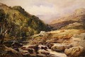 Landscape with Stream and Haymakers - David Hall McKewan
