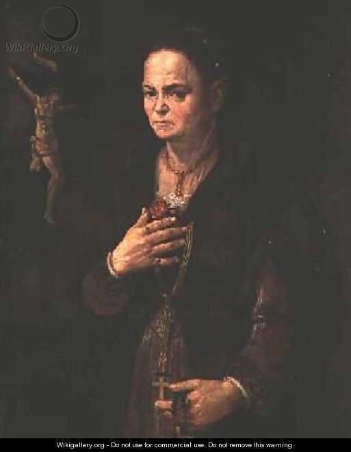 Portrait of a Lady - Giuseppe Mazzuoli