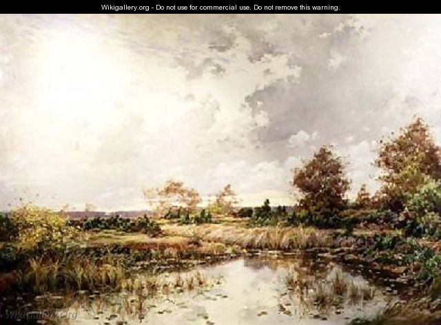 The Lake - Alphonse Henri Mazard