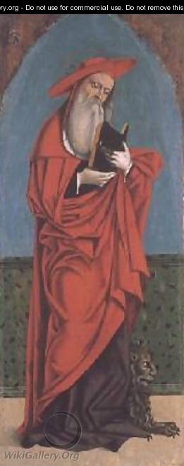 St Jerome of Tolosa - Filippo Mazzola or Mazzuola