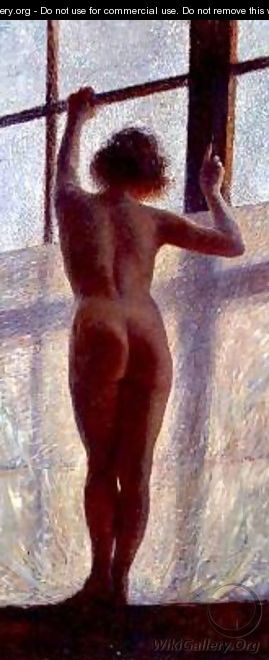 Nude at the Window 1905 - Pietro Mengarini
