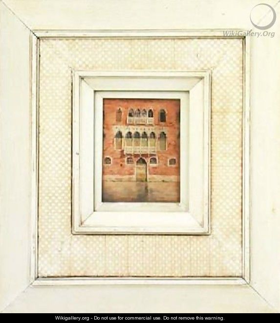 Venetian Facade - Mortimer Ludington Menpes