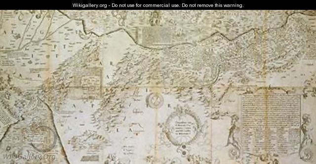 Amplissima Terrae Sanctae descripto ad utriusque testamenti intelligentiam 1537 - Gerard Mercator