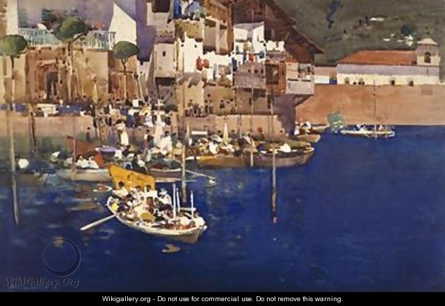 A Mediterranean Port 1892 - Arthur Melville