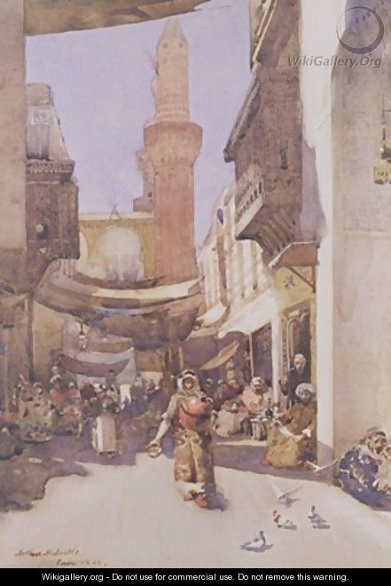 A Cairo Street 1883 - Arthur Melville