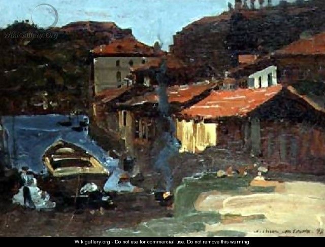 Mediterranean Harbour 1892 - Arthur Melville