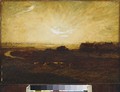 Landscape at sunset - Marie Auguste Emile René Ménard