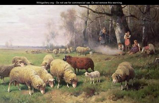 The Shepherds Family - Adolf Ernst Meissner