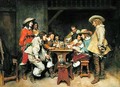 Innocents and Card Sharpers A Game of Piquet 1861 - (after) Meissonier, Jean-Louis Ernest