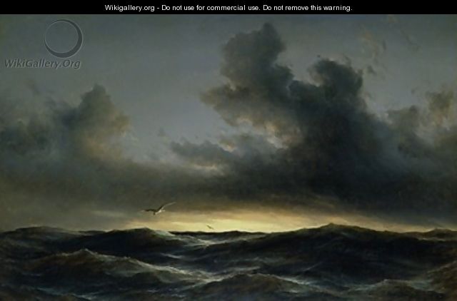 Marine Solitude 1852 - Anton Melbye