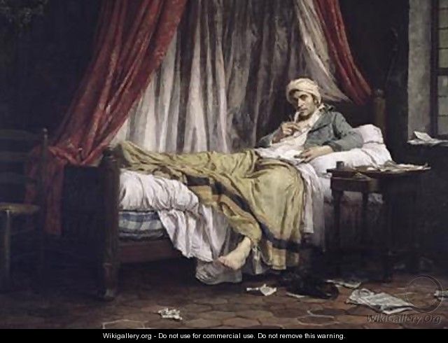 Jean Paul Marat 1743-93 1879 - Etienne Lucien Melingue