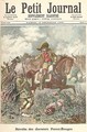 Revolt of the Last of the Redskins from Le Petit Journal 13th December 1890 - Fortune Louis Meaulle