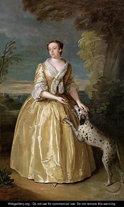 Portrait of Lady Jenkinson 1742 - Philipe Mercier