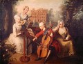 Frederick Prince of Wales and his Sisters 1733 - Philipe Mercier
