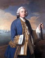 Portrait of Captain David Brodie 1709-87 Holding a Telescope - Philipe Mercier