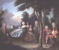 Viscount Tyrconnel with his family 1725-6 - Philipe Mercier