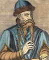 Portrait of Johannes Gutenberg 2 - (after) Mentz, Albrecht