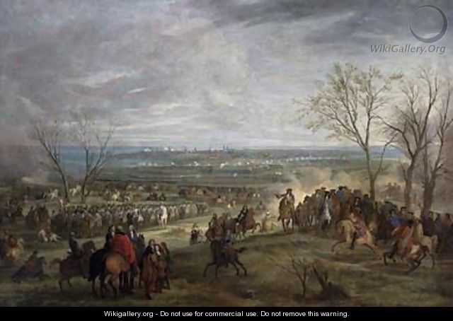 The Siege of Valenciennes 1677 - Adam Frans van der Meulen