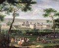 View of the Chateau de Vincennes 1665 - Adam Frans van der Meulen