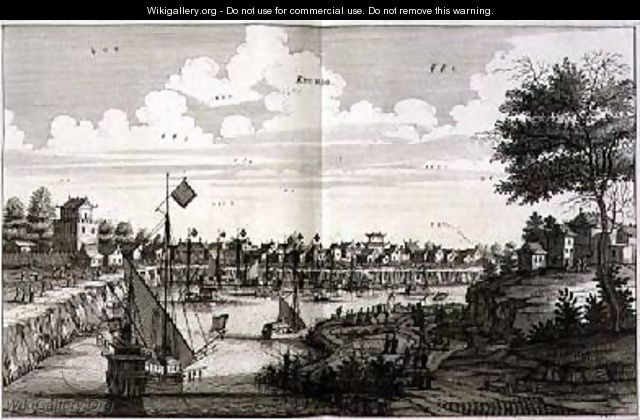 Kuchig from an account of a Dutch Embassy to China 1665 - Jacob van Meurs