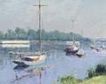 Le bassin d'Argenteuil - Gustave Caillebotte
