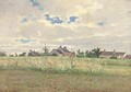Cottages in summer pasture - Gustave Garaud