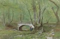 A woodland walk - Gustave Castan