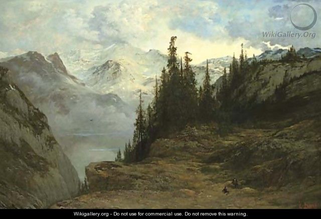 Paysage des Alpes - Gustave Dore