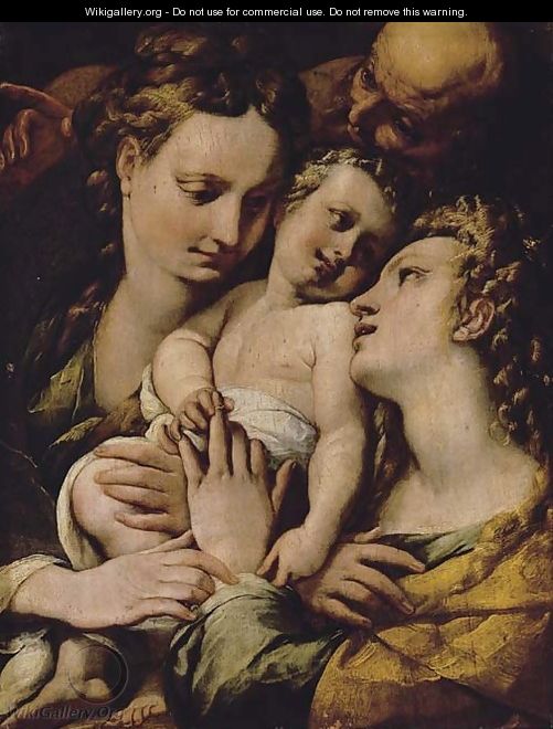 The Mystic Marriage of Saint Catherine - Giulio Cesare Procaccini