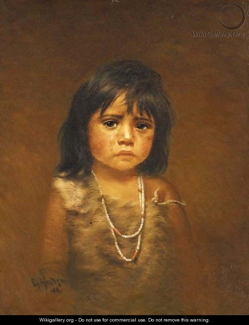 Indian Child with Tear - Grace Carpenter Hudson