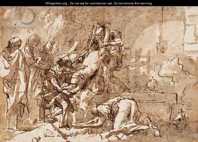 La mise au tombeau - Giovanni Domenico Tiepolo
