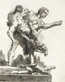 Hercules and Antaeus 4 - Giovanni Domenico Tiepolo