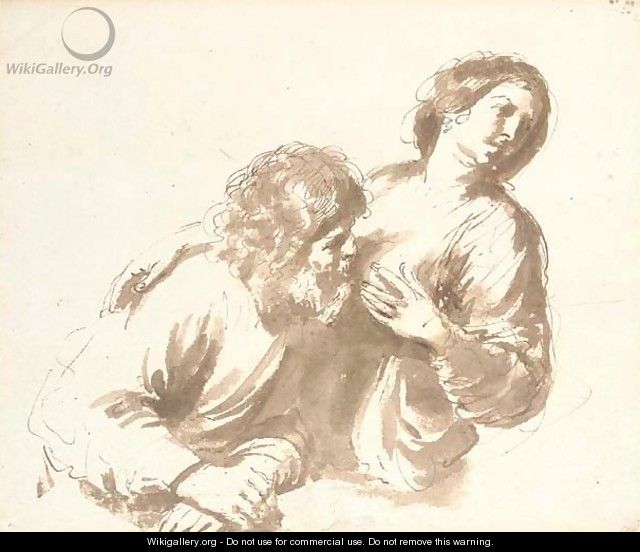 Roman Charity Cimon and Pero - Giovanni Francesco Guercino (BARBIERI)