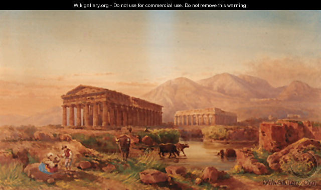 Temples at Paestum - Giovanni Lanza