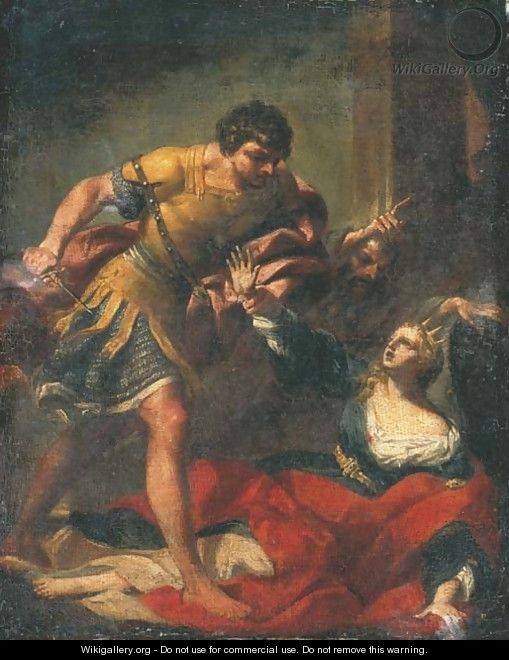 The Sacrifice of Polyxena - Giovanni Gioseffo da Sole