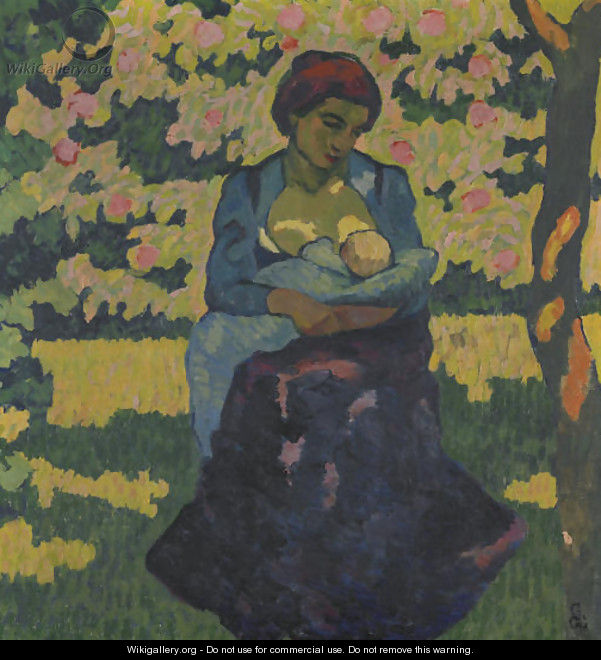 Die Mutter, um 1911 - Giovanni Giacometti