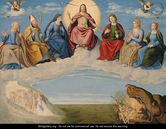 The Last Judgement - Girolamo da Santacroce