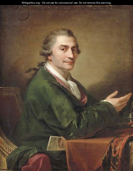 Portrait of Stanislaw Trembecki (1739-1812) - Giovanni Battista Lampi I